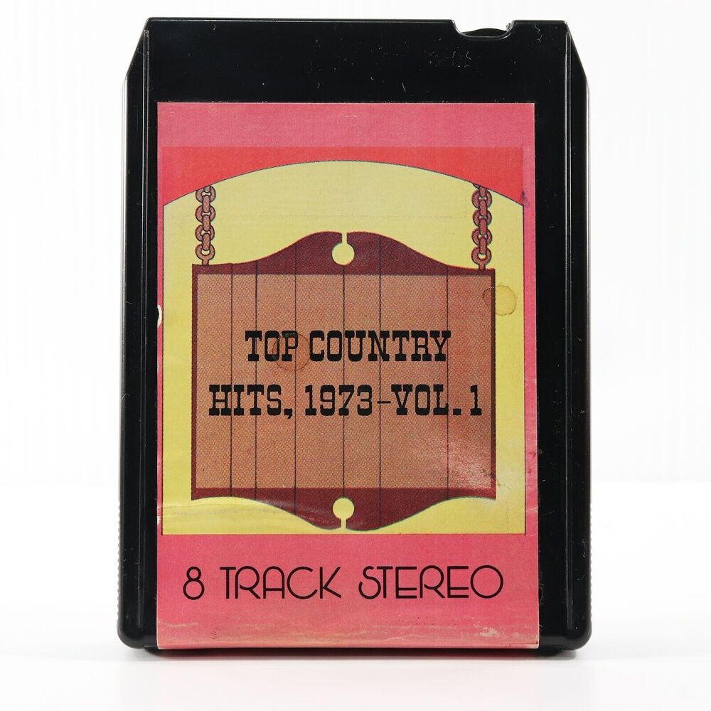Top Country Hits, 1973 Vol. 1 (8-Track Tape REFURBISHED, Charm) AA-2010 TESTED